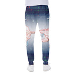 Bull And Bear Stock Market Print Scuba Joggers