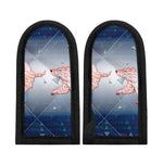 Bull And Bear Stock Market Print Skillet Handle Cover