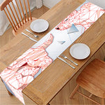 Bull And Bear Stock Market Print Table Runner