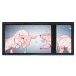 Bull And Bear Stock Market Print Trifold Wallet