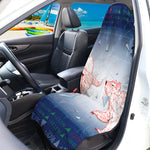 Bull And Bear Stock Market Print Waterproof Car Seat Cover