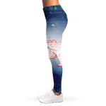 Bull And Bear Stock Market Print Women's Leggings