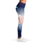 Bull And Bear Stock Market Print Women's Leggings