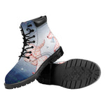 Bull And Bear Stock Market Print Work Boots