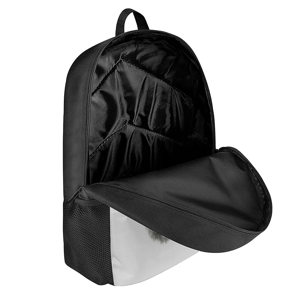 Bull Portrait Print 17 Inch Backpack