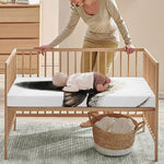 Bull Portrait Print Baby Crib Sheet