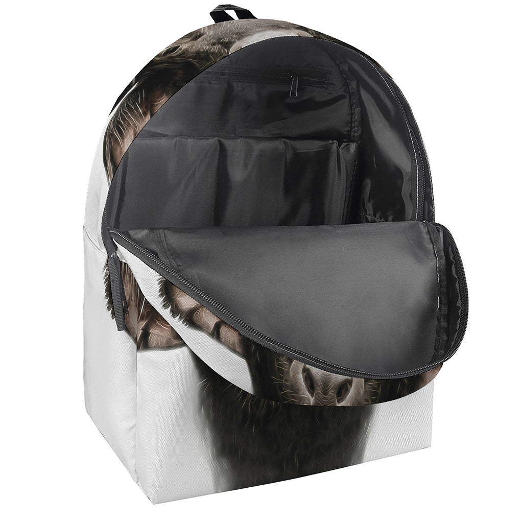 Bull Portrait Print Backpack