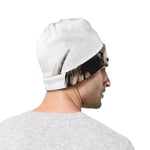 Bull Portrait Print Beanie