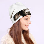Bull Portrait Print Beanie