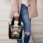 Bull Portrait Print Bible Tote Bag