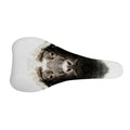 Bull Portrait Print Bicycle Seat Cover