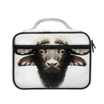 Bull Portrait Print Briefcase Bible Bag