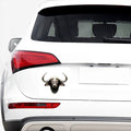 Bull Portrait Print Car Sticker
