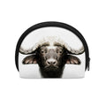 Bull Portrait Print Coin Purse
