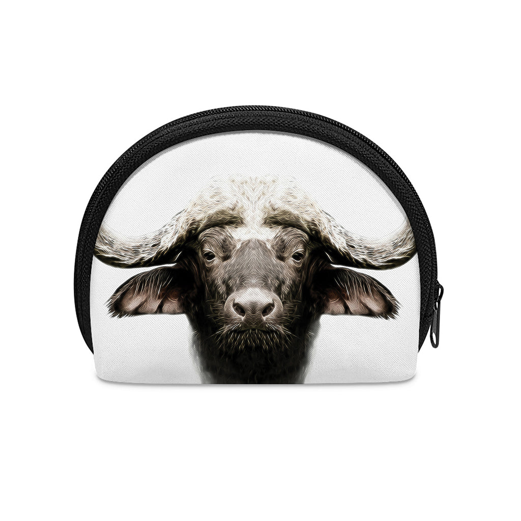 Bull Portrait Print Coin Purse
