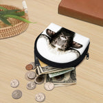 Bull Portrait Print Coin Purse