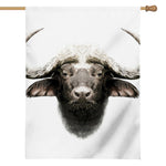 Bull Portrait Print House Flag