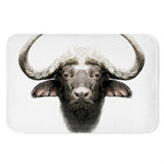 Bull Portrait Print Indoor Door Mat