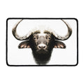Bull Portrait Print Kitchen Mat