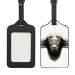 Bull Portrait Print Luggage Tag
