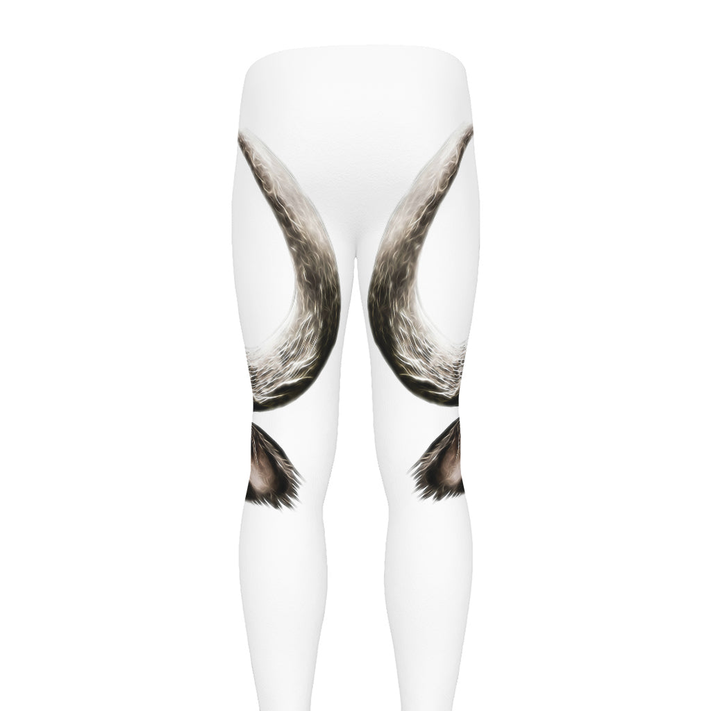 Bull Portrait Print Men's leggings