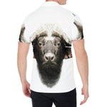 Bull Portrait Print Men's Shirt