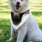Bull Portrait Print Over The Collar Dog Bandana