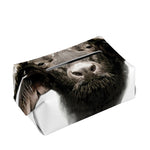 Bull Portrait Print Rectangle Tissue Box Cover