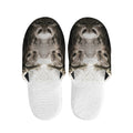 Bull Portrait Print Slippers