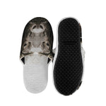 Bull Portrait Print Slippers
