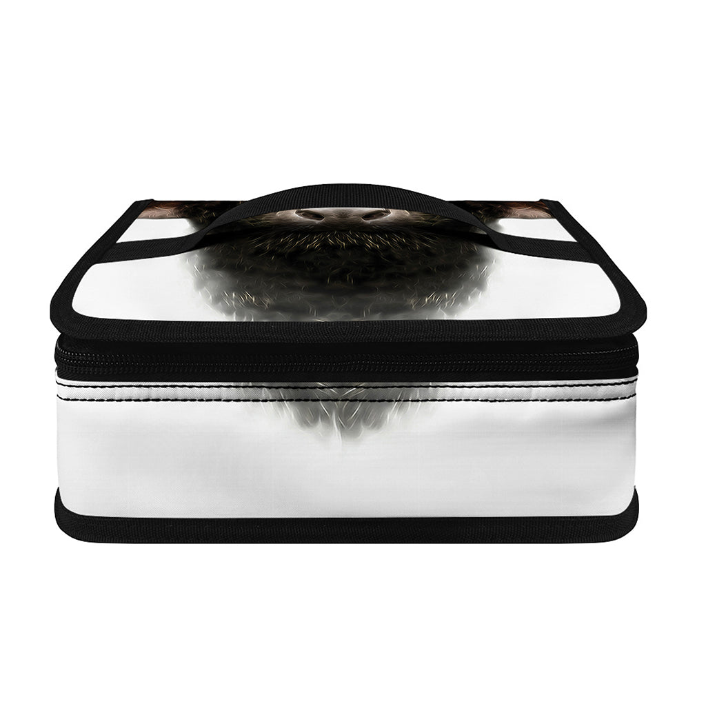 Bull Portrait Print Small Lunch Bag