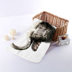 Bull Portrait Print Towel