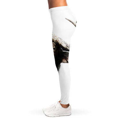 Bull Portrait Print Women's Leggings