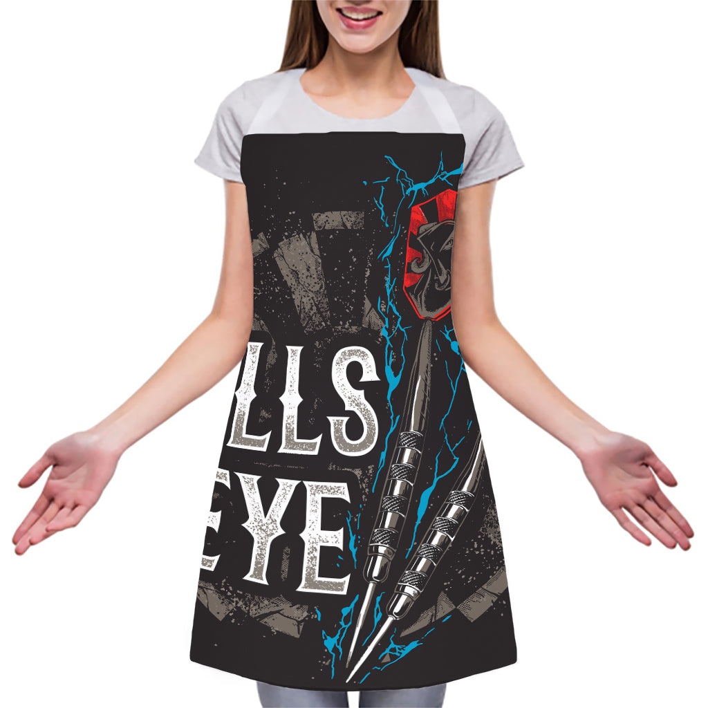 Bullseye Darts Print Adjustable Apron