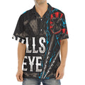 Bullseye Darts Print Aloha Shirt