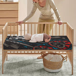Bullseye Darts Print Baby Crib Sheet