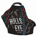 Bullseye Darts Print Baby Seat Cover