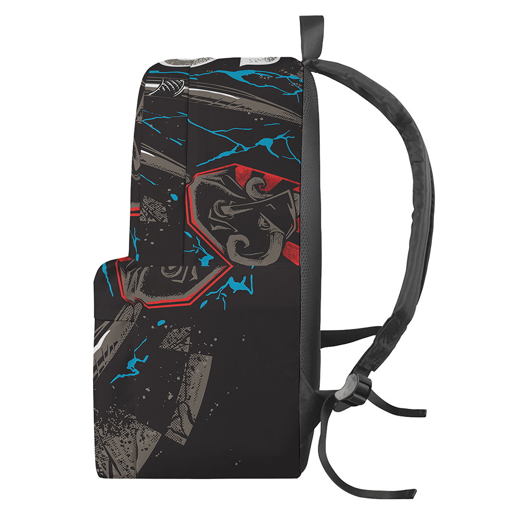 Bullseye Darts Print Backpack