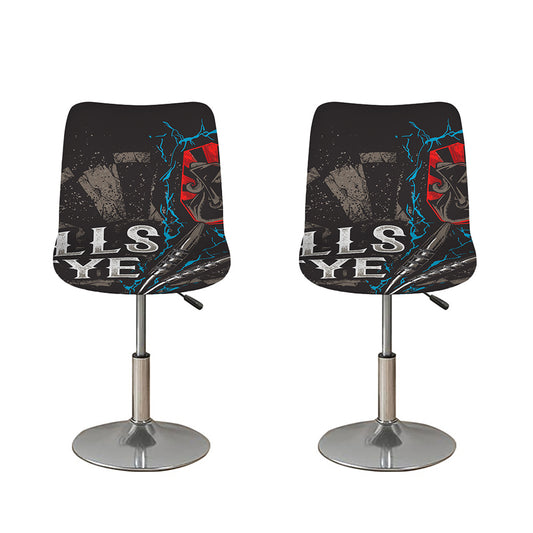 Bullseye Darts Print Bar Stool Covers