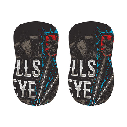 Bullseye Darts Print Bar Stool Covers