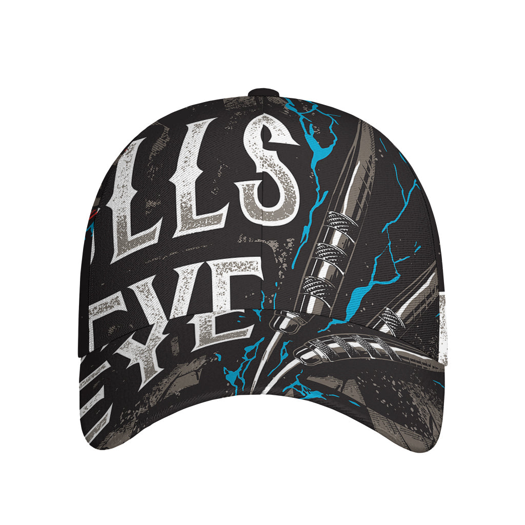 Bullseye Darts Print Baseball Cap