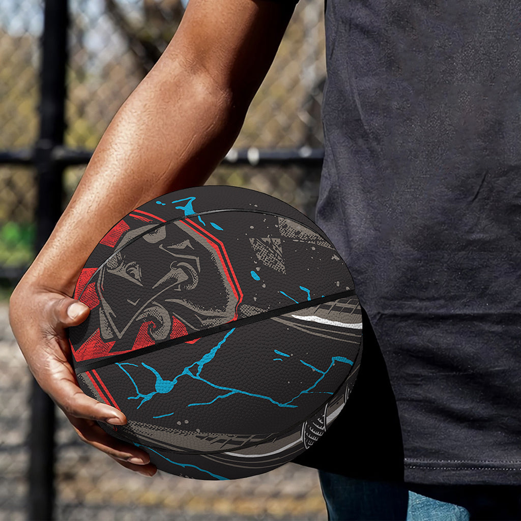 Bullseye Darts Print Basketball