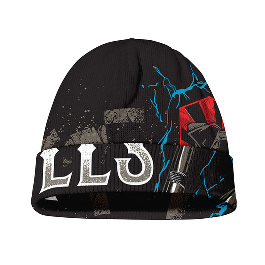 Bullseye Darts Print Beanie