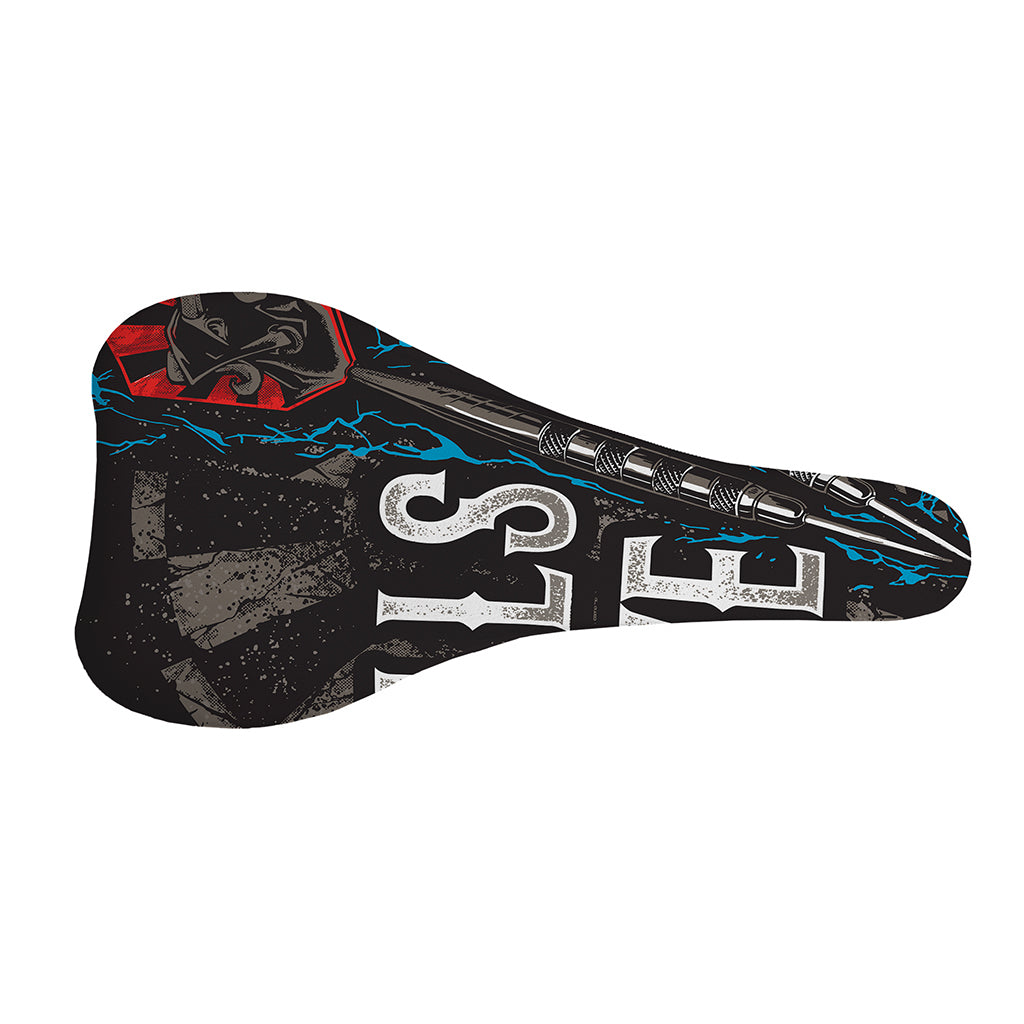 Bullseye Darts Print Bicycle Seat Cover
