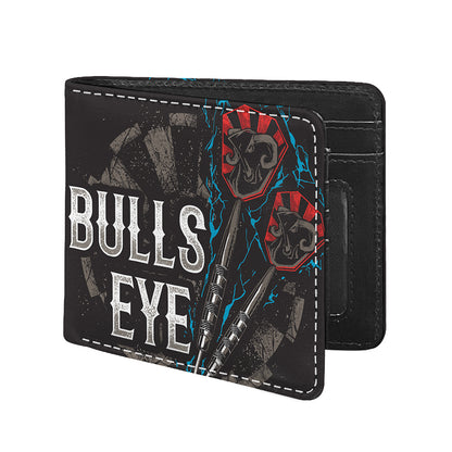 Bullseye Darts Print Bifold Wallet