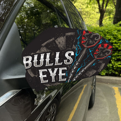 Bullseye Darts Print Car Side Mirror Covers