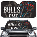 Bullseye Darts Print Car Windshield Sun Shade