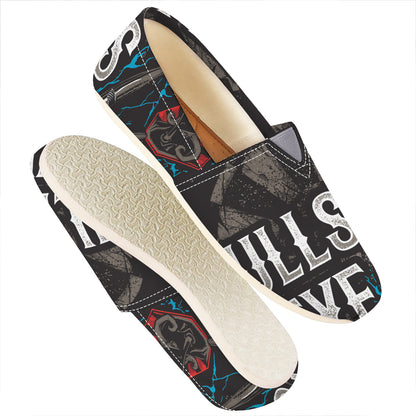 Bullseye Darts Print Casual Shoes