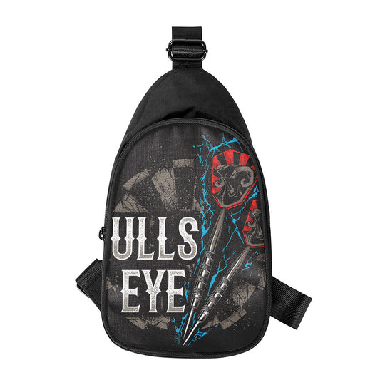 Bullseye Darts Print Chest Bag