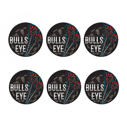 Bullseye Darts Print Coaster Set